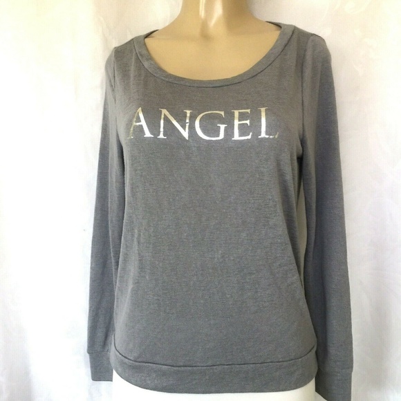 NWT Victoria Secret ANGEL Lightweight Sweatshirt S - Picture 1 of 3